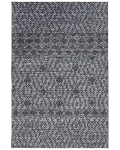 Addison Rugs Yuma Indoor/outdoor Washable Rug In Gray