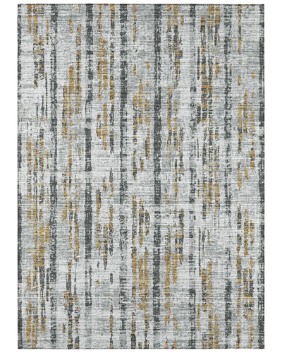 Addison Rugs Rylee Indoor/outdoor Washable Rug In Silver