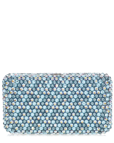 Judith Leiber Smooth Rectangle Crystal Clutch