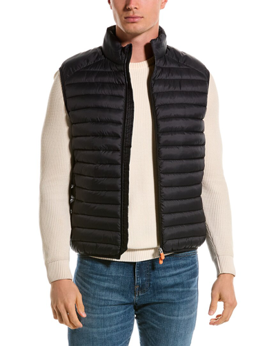 Save The Duck Adam Basic Packable Vest In Black