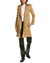 BURBERRY BURBERRY WOOL & CASHMERE-BLEND COAT