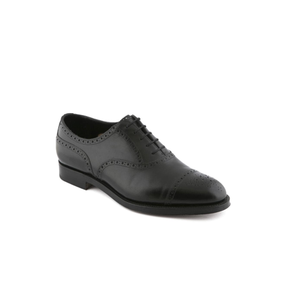 EDWARD GREEN CADOGAN BLACK CALF OXFORD SHOE