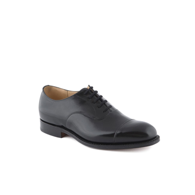Church's Consul 173 Black Polishbinder Oxford Shoe In Nero
