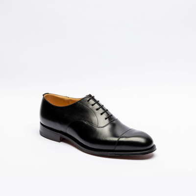 Church's Consul 173 Black Calf Oxford Shoe In Nero