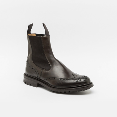 Tricker's Henry Country Dealer Leather Boots In Brown