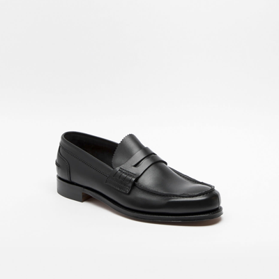 Cheaney Dover Ef Black Softee Calf Penny Loafer In Nero