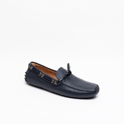 Car Shoe Tassel-detail Slip-on Loafers In Blue