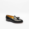 EDWARD GREEN BELGRAVIA BLACK CALF TASSEL LOAFER