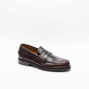 CHEANEY BROWN OXFORD PULL UP CALF PENNY LOAFER