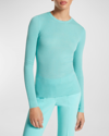 MICHAEL KORS HUTTON RIBBED CASHMERE PULLOVER