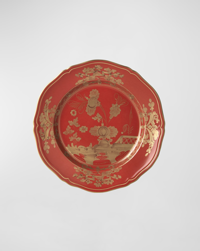 Ginori 1735 Oriente Italiano Rubrum Dinner Plate In Oirubrum