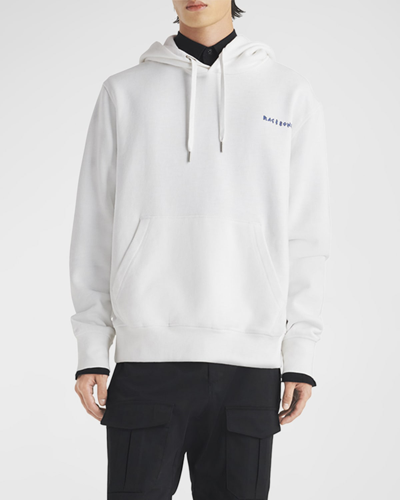 Rag & Bone White Coffee Hoodie