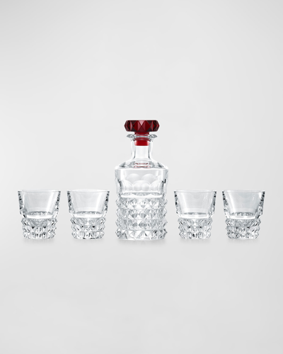 The Martha, By Baccarat Louxor Red Tumblers, Set Of 4 In Transparent
