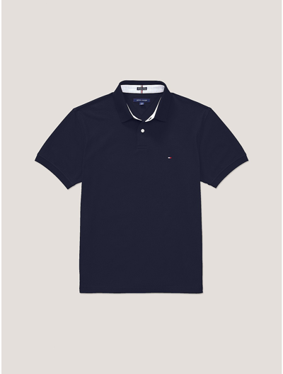 Tommy Hilfiger Classic Stretch Polo In Navy