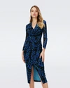 Diane Von Furstenberg Dvf In Folded Chain Blue