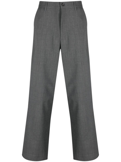 Sunflower Tailored Straight-leg Trousers In Grey