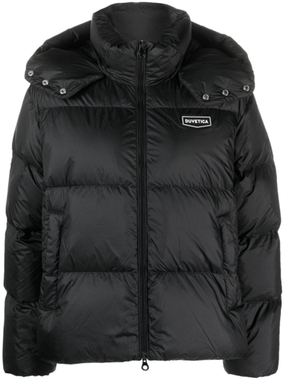 Duvetica Risa Down Jacket In Nero