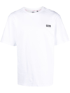 GCDS LOGO PRINT COTTON T-SHIRT