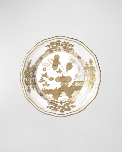 Ginori 1735 Oriente Italiano Aurum Bread Plate In Oiaurum