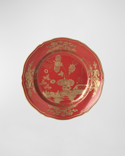 Ginori 1735 Oriente Italiano Rubrum Dessert Plate In Oirubrum