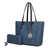 Mkf Collection By Mia K Dinah Light Weight Tote Bag With Wallet In Multi