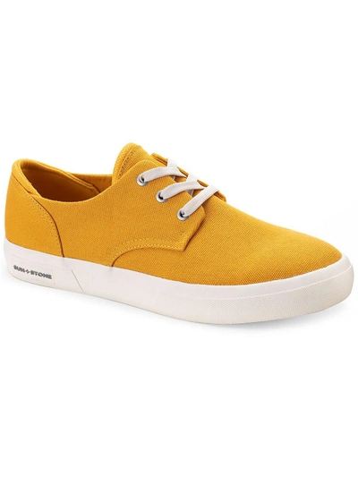 Sun + Stone Kiva Womens Fashion Lifestyle Casual And Fashion Sneakers In Yellow