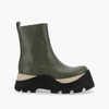 Alohas Sapphire Chess Boots In Green