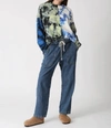 Electric & Rose Bhodi Sweatshirt-epic In Chartreuse/sapphire/sage In Multi