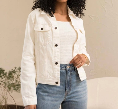 Able Bailey Classic Jacket In White