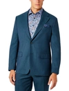 TALLIA VECTOR MENS WOOL CLASSIC FIT TWO-BUTTON BLAZER