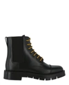 FERRAGAMO COMBAT ANKLE BOOTS