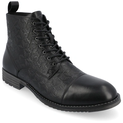 Thomas & Vine Kairo Cap Toe Ankle Boot In Black