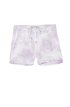 Rails Women's Robin Short In Lavender Tie Dye In Multi