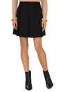 Cece Crepe A-line Skirt In Black