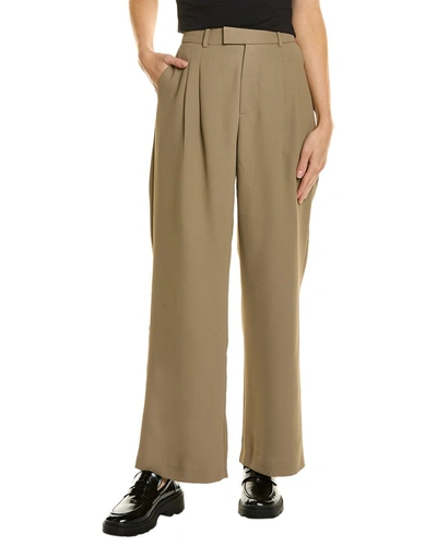 Serenette Pleated Pant In Green