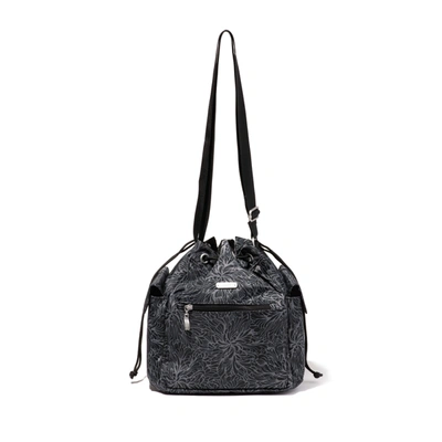 BAGGALLINI DRAWSTRING CROSSBODY BAG