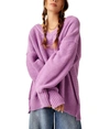 FREE PEOPLE ALLI V NECK IN IRIS ORCHID