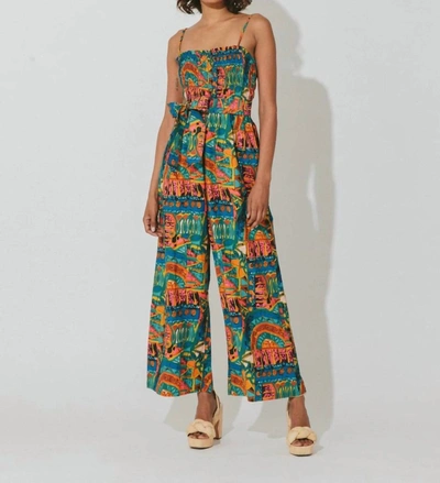 Cleobella Sefina Jumpsuit In Paradiso In Multi