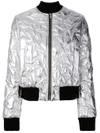 MSGM MSGM - STAR QUILTED BOMBER JACKET ,2341MDH1617461612206050