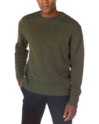 Rossignol Over Wool-blend Knit Top In Green