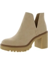DOLCE VITA JERAD WOMENS FAUX LEATHER SLIP-ON BOOTIES