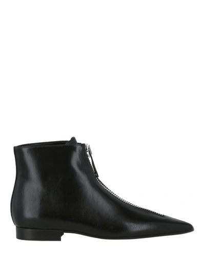 Stella Mccartney Zip-up Ankle Boots In Black