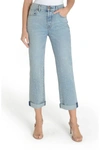 Fidelity Cali With Crystal Jean In Vintage Blue In Blue