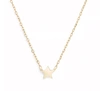 ADINA REYTER SUPER TINY PUFFY STAR NECKLACE IN GOLD