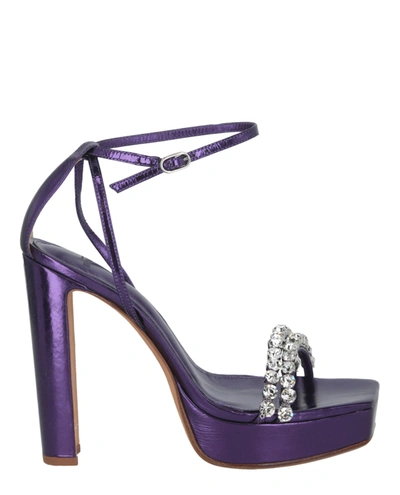 Alexandre Birman Lenny High-heel Sandals In Purple