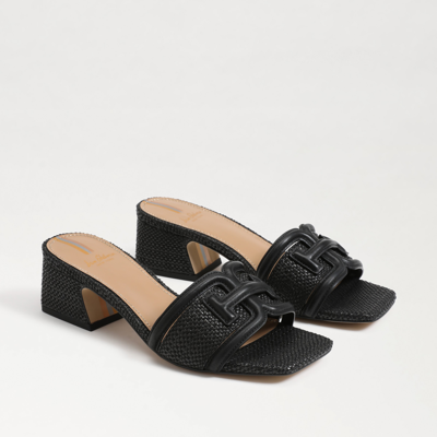 SAM EDELMAN SAM EDELMAN WAYLON SLIDE BLACK WEAVE