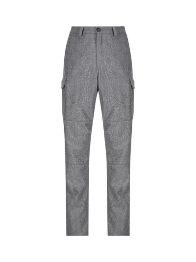 Brunello Cucinelli Trousers In Medium Gray