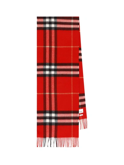 Burberry Scarves In Red