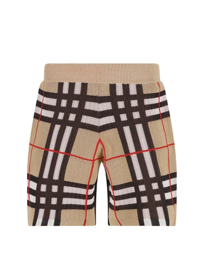 Burberry Shorts In Beige