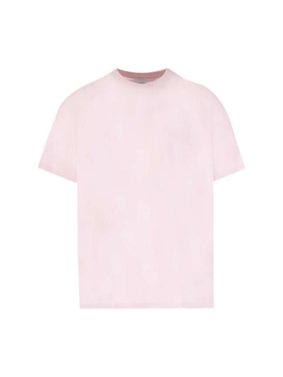 Burberry T-shirts And Polos In Pale Pink